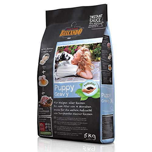 Belcando Puppy Gravy [5 kg] Welpenfutter | Trockenfutter für Welpen | Alleinfuttermittel für Welpen bis 4 Monate